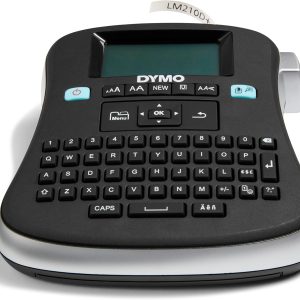 DYMO Desktop Label Maker | LabelManager 210D All-Purpose Portable Label Maker, Easy-to-Use, One-Touch Smart Keys, QWERTY Keyboard, Large Display, For Home & Office Organization